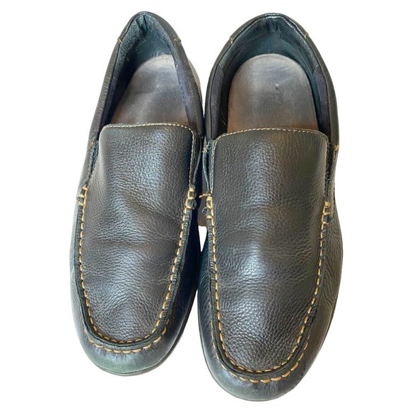 Born Men's Leather Brompton Slip-on Driving Shoe Size 11.5 M Old Money Career - Picture 1 of 9